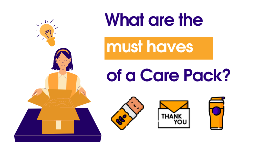What should your care packs contain?
