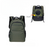 BL 9092 - Army Green Nylon Laptop Backpack