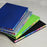 A5 Hard Cover Notebook with Rainbow Side