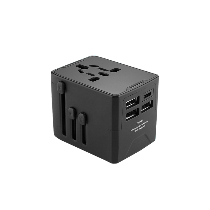 Travel Adaptor - 3 USB, 1 Type-C