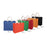 EJ 6579 - Colourful Jute Bag