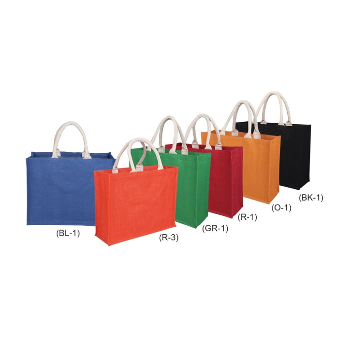 EJ 6579 - Colourful Jute Bag