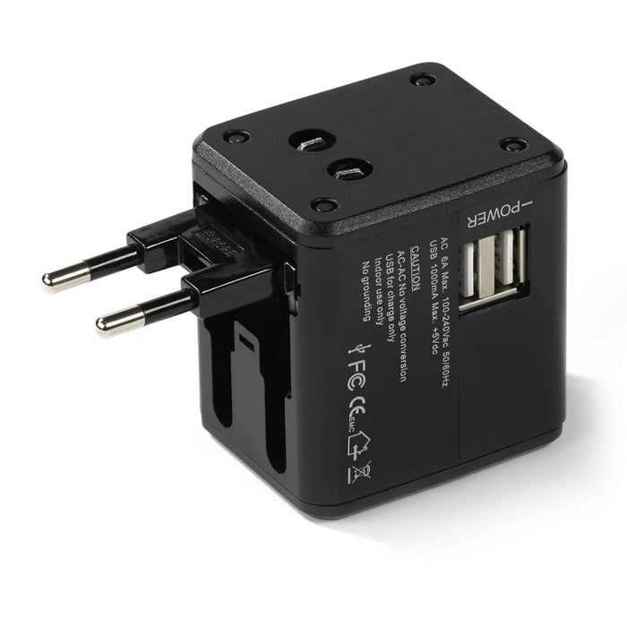 TG 8691 - Travel Adapter (Dual USB Port, 2.1A Fast Charge)