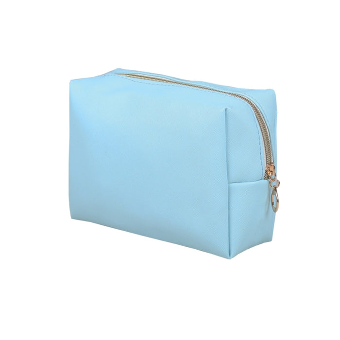 CP 0301 - Cosmetic Pouch with Gold Zip