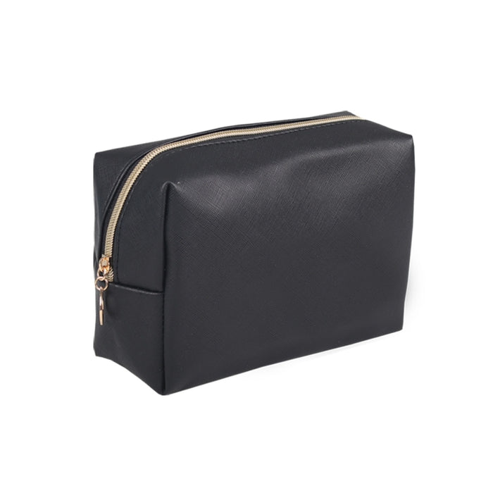 CP 0301 - Cosmetic Pouch with Gold Zip