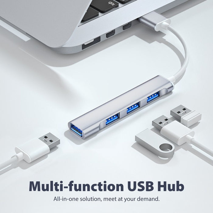 CA 1254 - 4 Port USB Hub with 3.0 High Speed Data Transfer