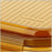 MCR 6768 - Lock & Lock Amber Rectangular Glass Food Container [680ml]