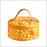 MCR 7088- Lock & Lock Crystal Amber Round Glass Food Container 2-Piece Set [1000ml]