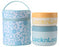 LB 8159 - Lock & Lock Round Fresh-keeping Bento Box 3-Piece Set