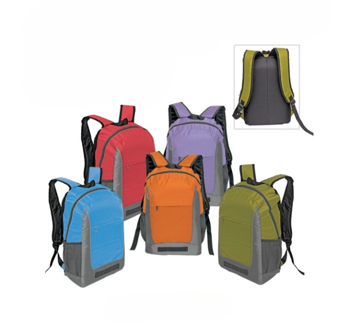 BP 0771 - Jacquard Fabric Backpack