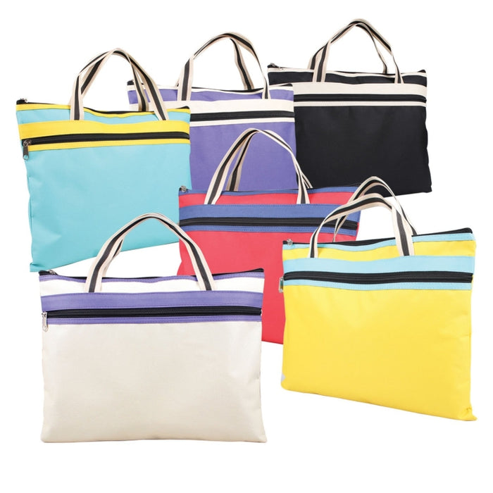 BD 1486 - Polyester Document Bag