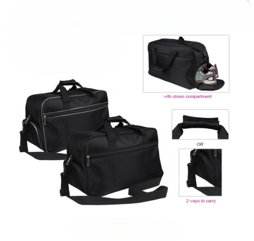 BG 6173 - Black/White Nylon Golf Bag