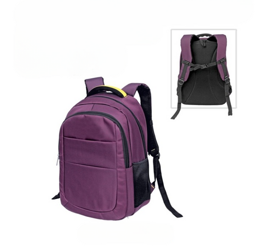 BL 2098 - Purple Nylon Laptop Backpack