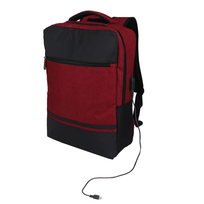 BL 9974 - Polyester and Nylon Laptop Backpack with USB Port