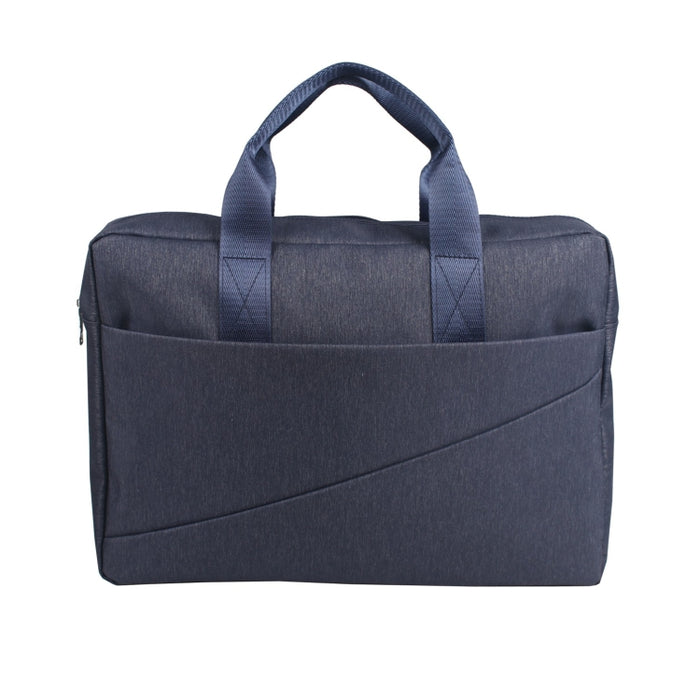 BL 8122 - Black/Blue Nylon Laptop Bag