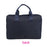 BL 8122 - Black/Blue Nylon Laptop Bag