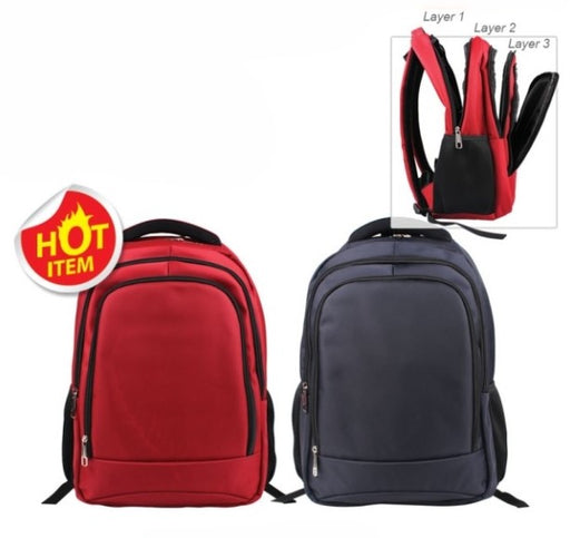 BL 3947 - Nylon Laptop Backpack V