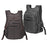 BL 6604 - Black/Brown Nylon Laptop Backpack