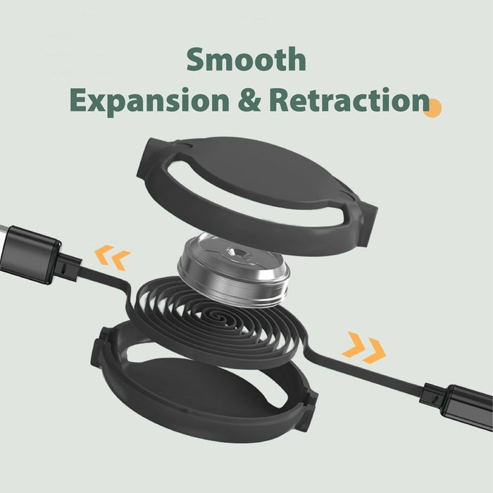 CC 3792 - 3 in 1 Retractable Multicable (2.4A Fast Charge)