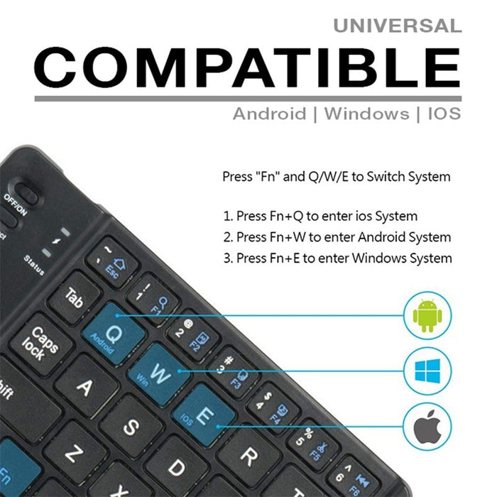 CA 6537 - Wireless Foldable Keyboard (Pocket Size)