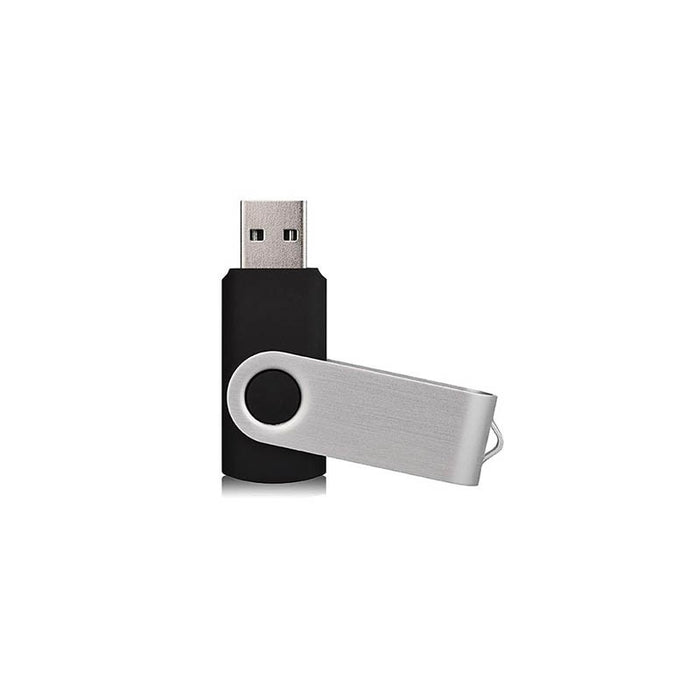 TD 8991 - Metal Clip Swivel USB Flash Drive