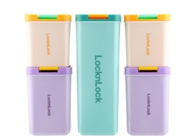 MCR 7580 - Lock & Lock Fun Sealing Canister 5-Piece Set