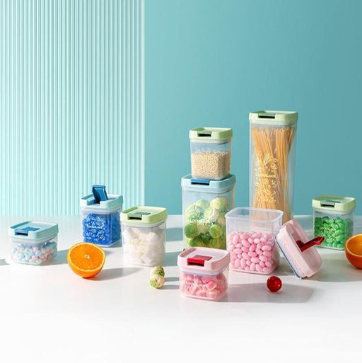 MCR 6641 - Lock & Lock Fresh Enjoy Sealing Canister 8-Piece Set