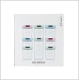 MCR 6641 - Lock & Lock Fresh Enjoy Sealing Canister 8-Piece Set