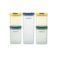 MCR 6136 - Lock & Lock Fresh Enjoy Sealing Canister 5-Piece Set