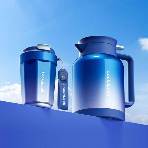 TS 1488 - Lock & Lock Starlight Energy Coffee Cup and Pot Set [360ml + 1.5L]