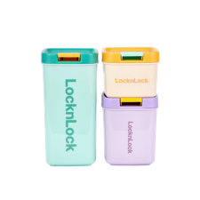 MCR 3446 - Lock & Lock Fun Sealing Canister 3-Piece Set