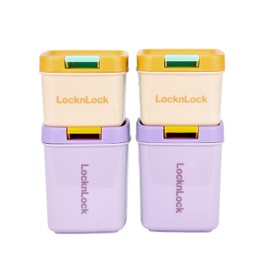 MCR 6762 - Lock & Lock Fun Sealing Canister 4-Piece Set