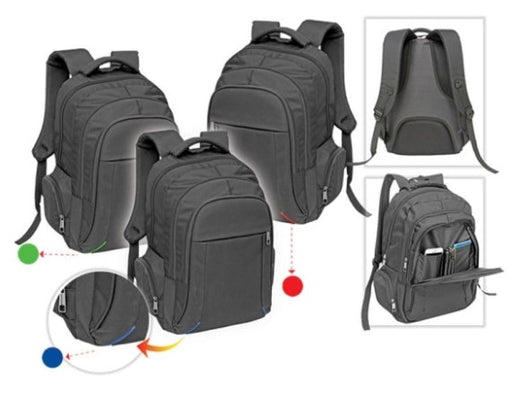 BL 8122 - Jaquard Fabric Laptop Backpack