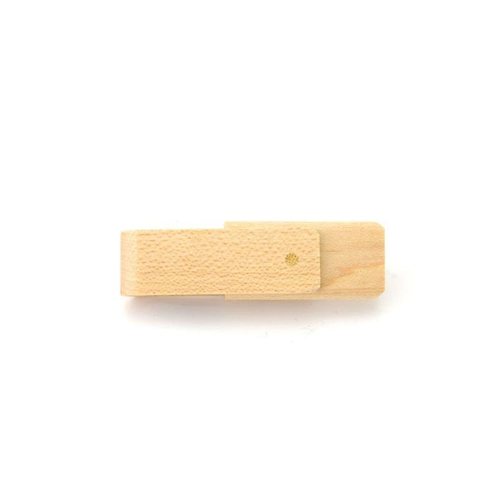 TD 3402 - Wooden Swivel USB Flash Drive