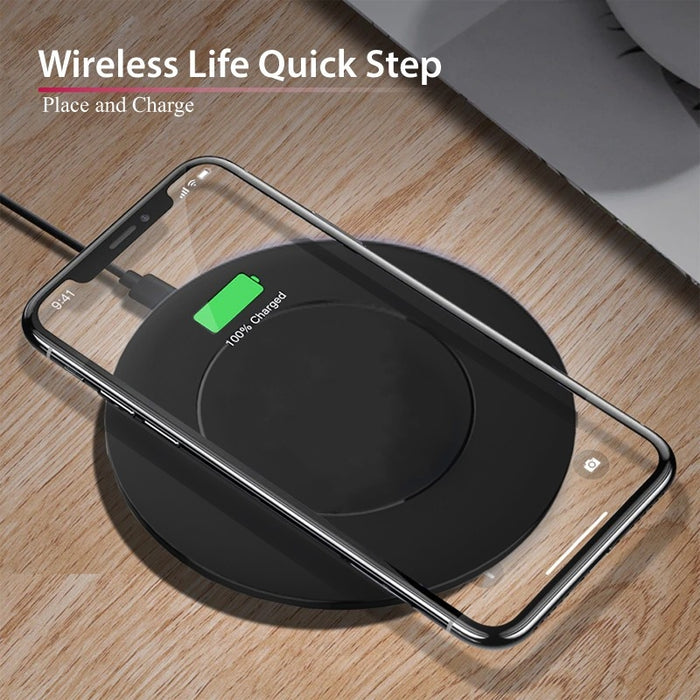WC 6846 - Ultra Slim Wireless Charger (15W Quick Charging)