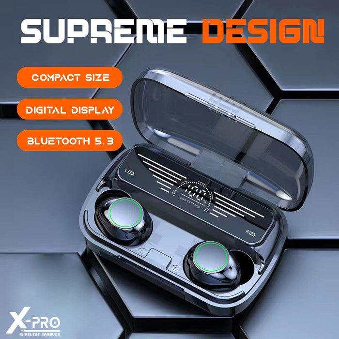 EP 8185 - X-PRO TWS Bluetooth Earbud (Portable Powerbank Charging Box)