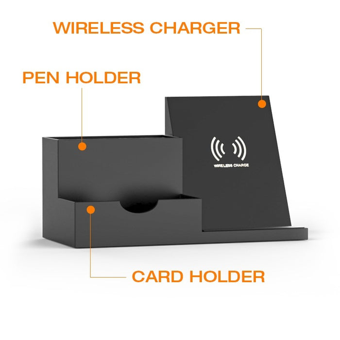 WC 9365 - Airholder (Wireless Charger Pen Holder - 15W Quick Charging)
