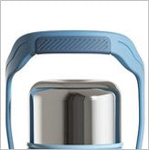 TF 0371 - Lock & Lock Portable Handle Insulated Flask (Blue) [1.15L]