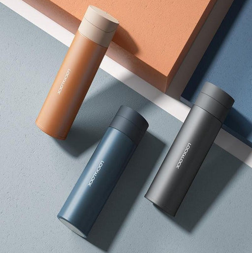 TF 4579 - Lock & Lock Daisy Crystal Pop-up Lid Thermos (Blue)