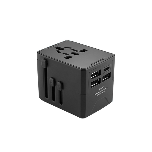 TG 7752 - Travel Adaptor (3 USB + 1 Type-C Port - 3.5A Fast Charge)