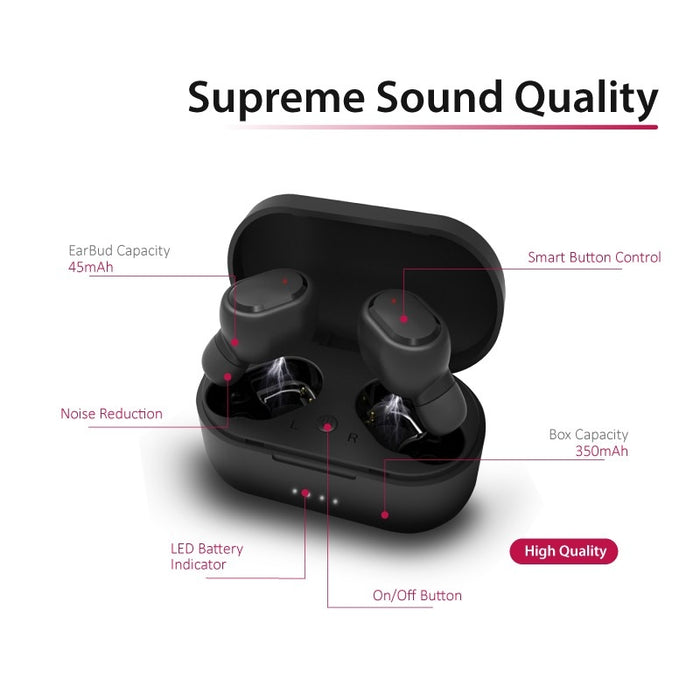 EP 8085 - X-MAGNUM TWS Bluetooth Earbud (Supreme Sound Quality)