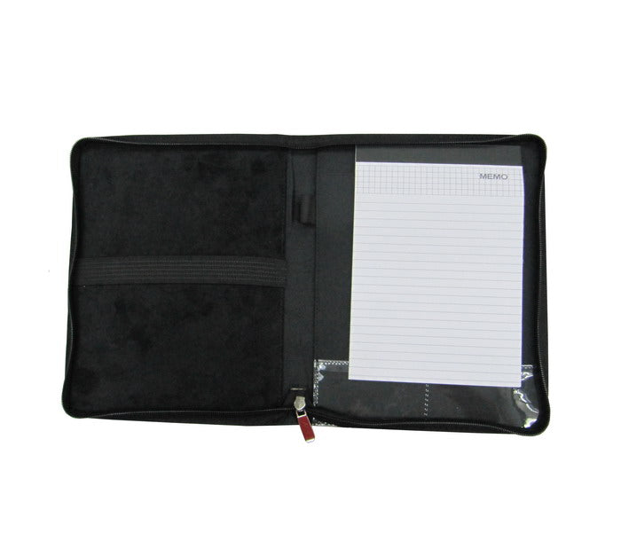 A5 Size Zipper Portfolio with Notebook