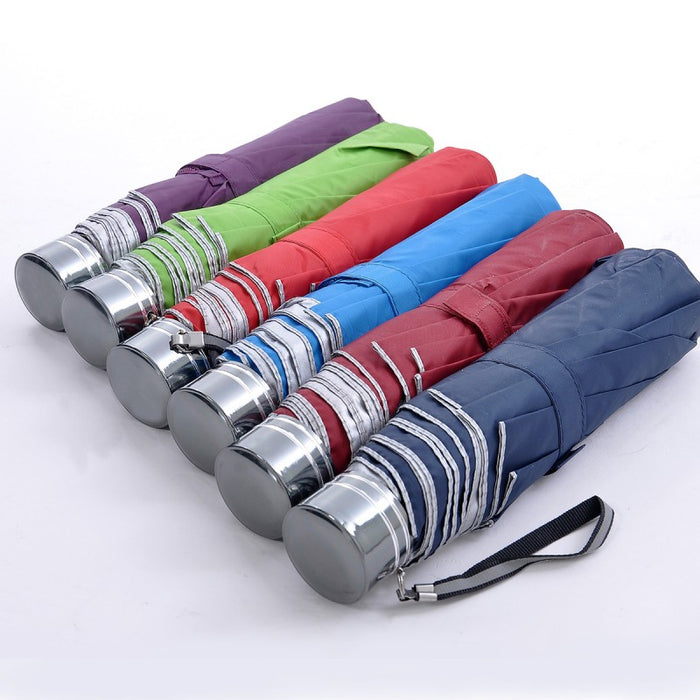3 fold UV coated umbrella