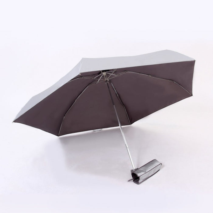 5 fold mini UV coated on exterior umbrella