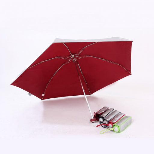 5 fold mini UV coated on exterior umbrella