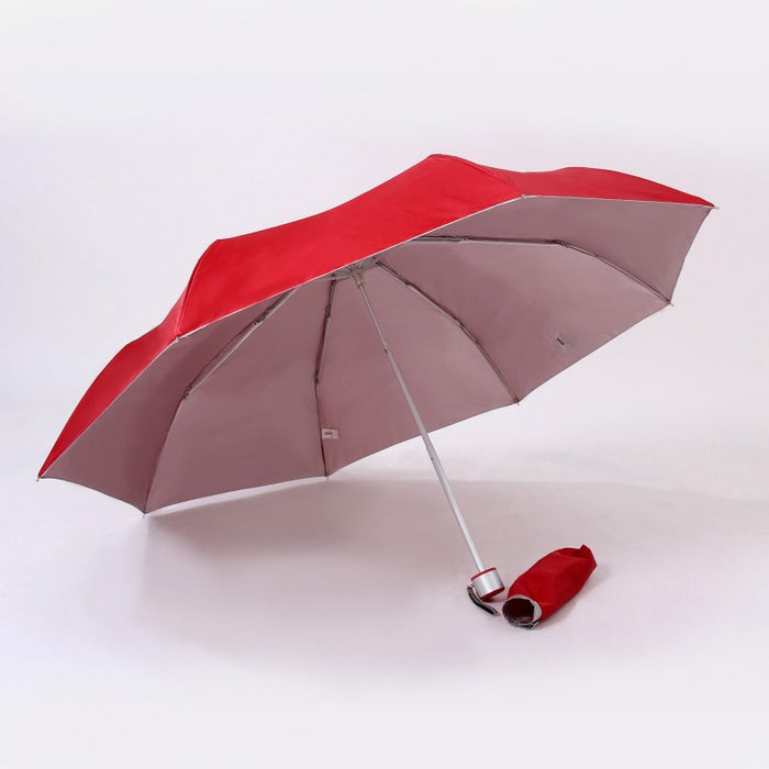 3 fold umbrella with UV coated interior