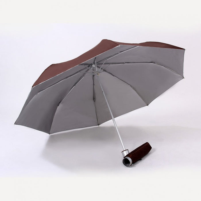 3 fold umbrella with UV coated interior