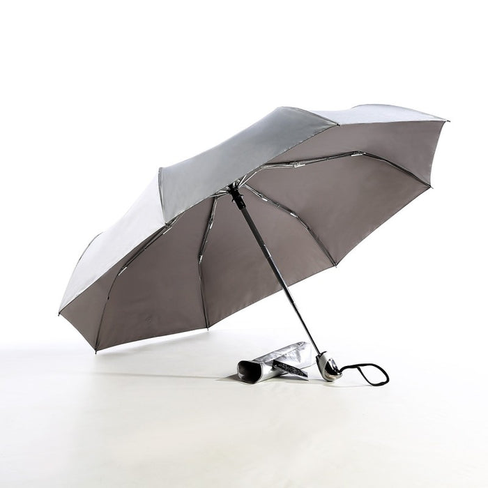 Auto open & close 3 fold UV coated umbrella