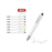 Nuit plastic pen in white barrel