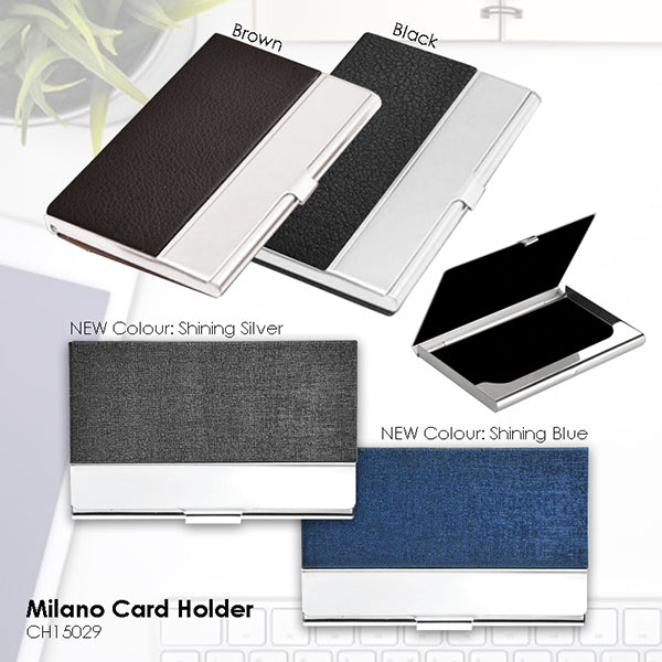 Milano Metal Card Holder